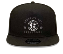 Brooklyn Nets 9Fifty A-Frame Circle Logo Snapback Cap