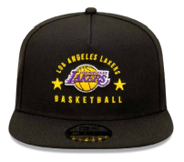 Los Angeles Lakers 9Fifty A-Frame Circle Logo Snapback Cap