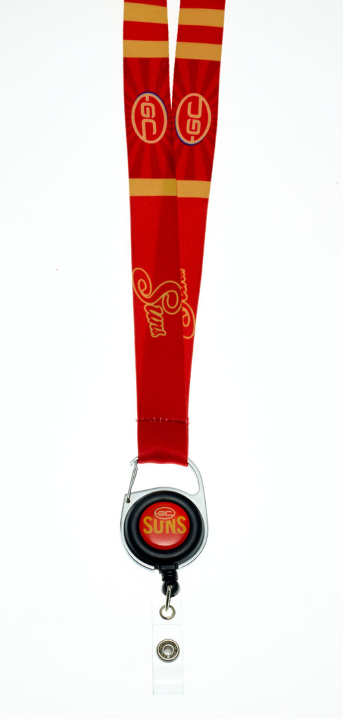 Gold Coast Suns Lanyard - Retractable