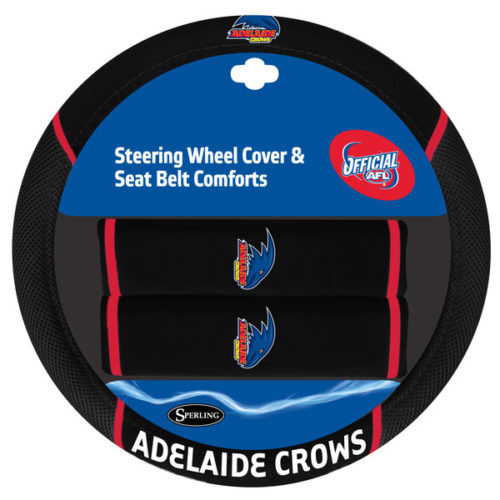Adelaide Crows Car Steering Wheel Set