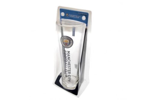 Manchester City FC Pint Glass - Tall