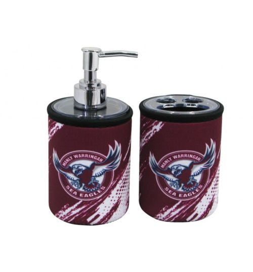 Manly Sea Eagles Bathroom Set