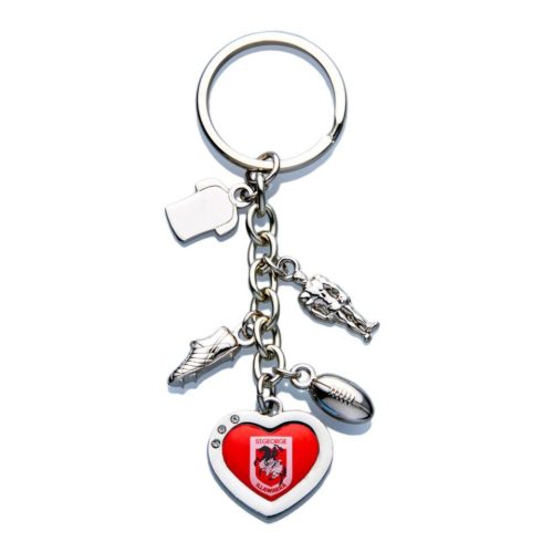St George Dragons Keyring - Charm