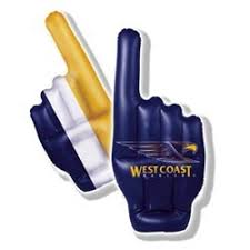 West Coast Eagles Inflatable Hand