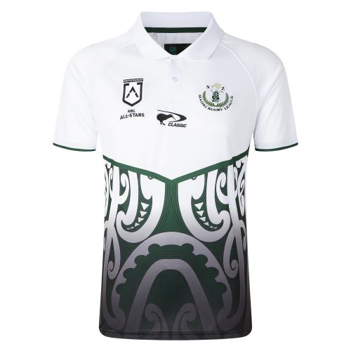 Maori All Stars Mens Performance Polo