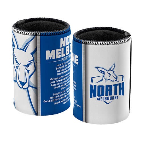 North Melbourne Kangaroos Stubby Cooler - Team Song