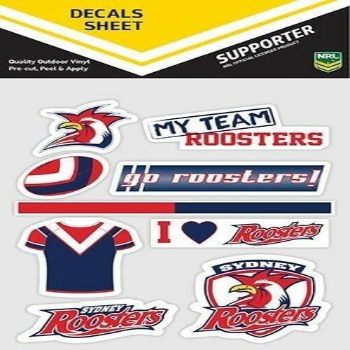Sydney Roosters Mixed Decals Sheet