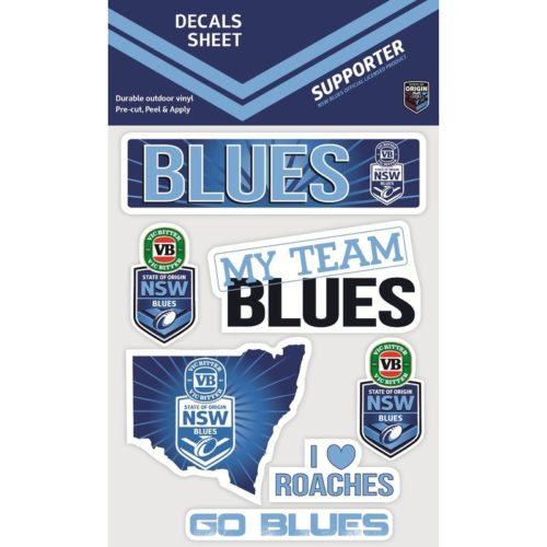 NSW Blues Mixed Decals Sheet