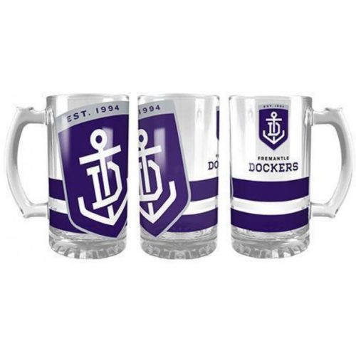 Fremantle Dockers Giant Glass Stein 1.5Ltr