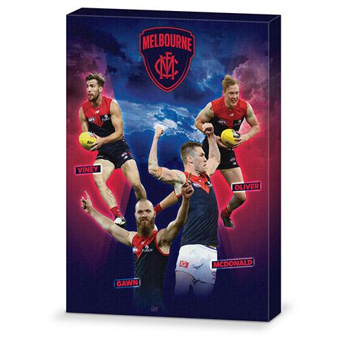 Melbourne Demons Canvas Print - 4 Player Design