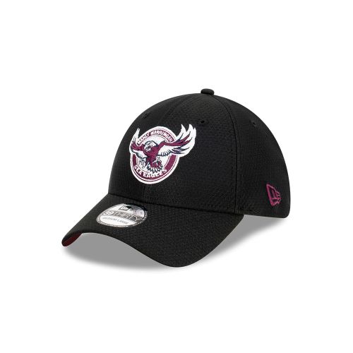 Manly Sea Eagles 39Thirty Black Hex OTC Stretch-Fit Cap