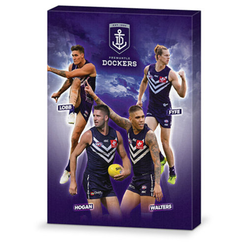 Fremantle Dockers Canvas Print - 4 Player Design