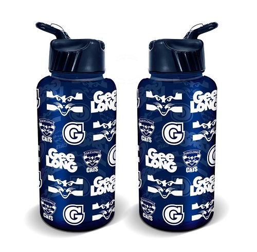 Geelong Cats Drink Bottle - Flip