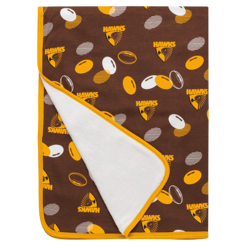 Hawthorn Hawks Baby Blanket