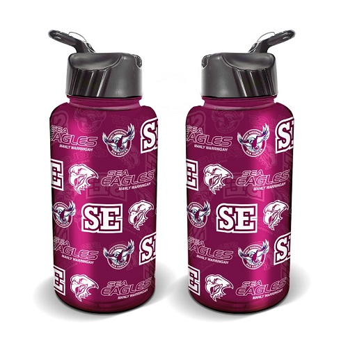 Manly Sea Eagles Drink Bottle - Flip
