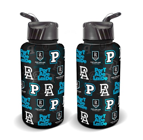 Port Adelaide Power Drink Bottle - Flip