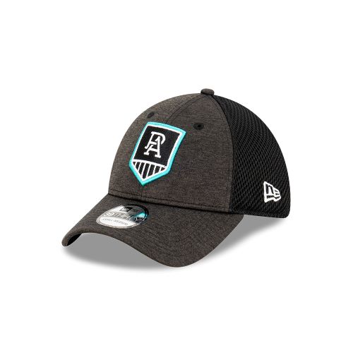 Port Adelaide Power 39Thirty Shadow Spacer Mesh Stretch-Fit Cap
