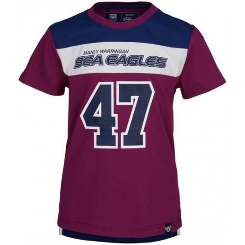 Manly Sea Eagles Kids Lifestyle TShirt
