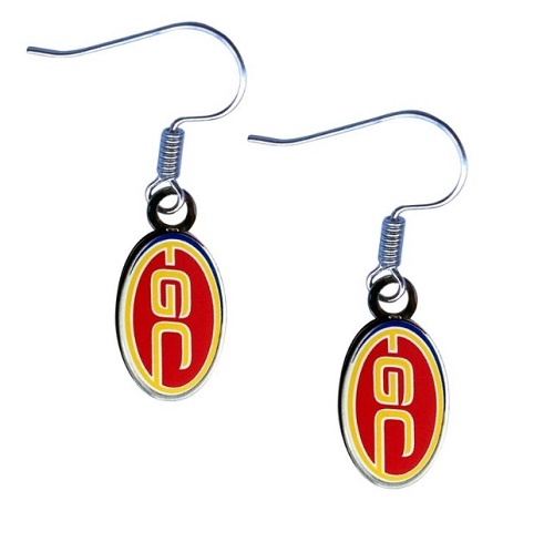 Gold Coast Suns Earrings - Logo