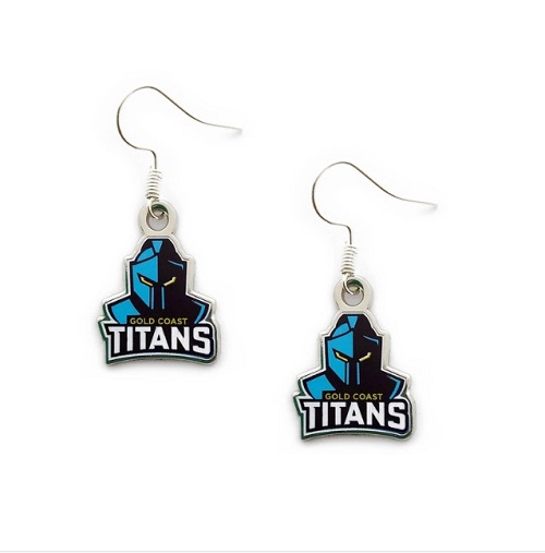 Gold Coast Titans Earrings - Logo