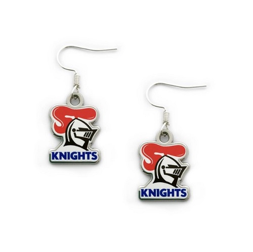 Newcastle Knights Earrings - Logo