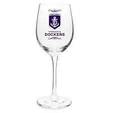 Fremantle Dockers Wine Glass