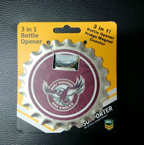 Manly Sea Eagles 3 in 1 Bottle Opener