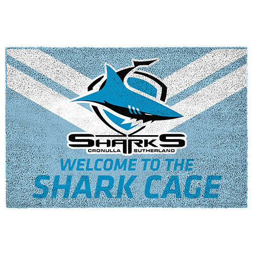Cronulla Sharks Door Mat