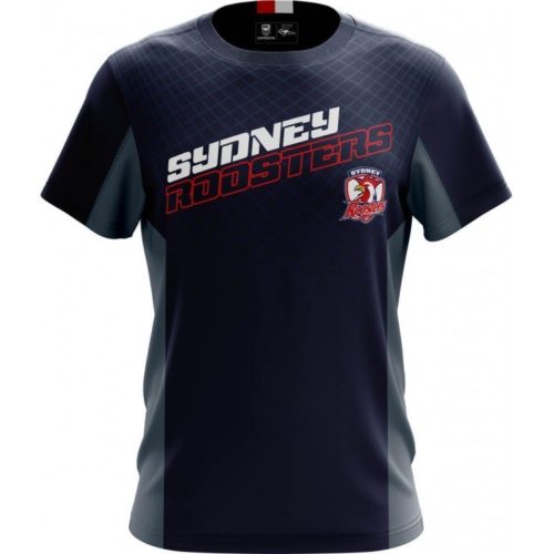 Sydney Roosters Mens Grid Performer Tee