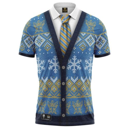 Gold Coast Titans Mens Xmas Polo Shirt