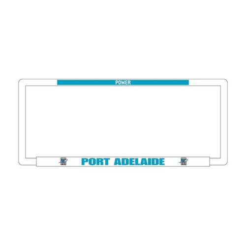 Port Adelaide Power Number Plate Frame