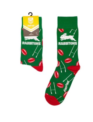 South Sydney Rabbitohs Foot-ies Goal Post Logo Socks