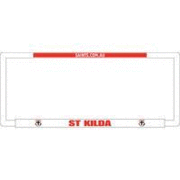 St Kilda Saints Number Plate Frame