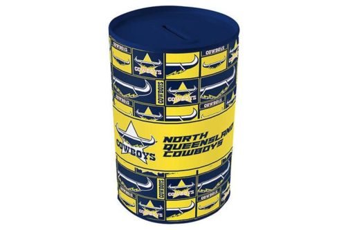 North Queensland Cowboys Tin Money Box