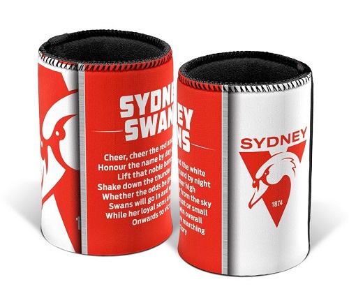 Sydney Swans Stubby Cooler - Team Song