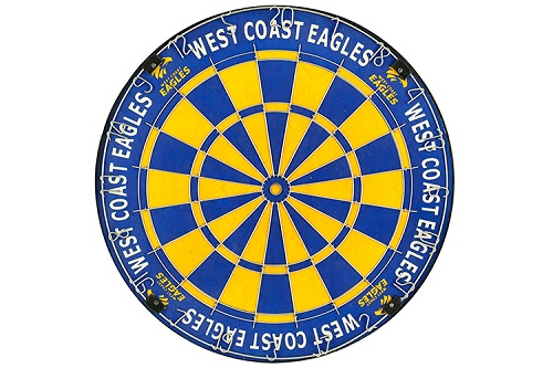 West Coast Eagles Dartboard
