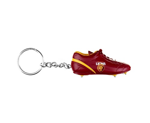 Brisbane Lions Keyring - Boot
