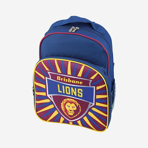Brisbane Lions Kids Shield Backpack
