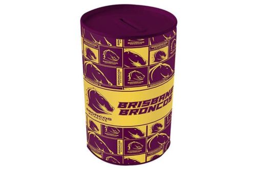 Brisbane Broncos Tin Money Box