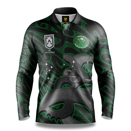 Maori All Stars Mens Fishing Shirt - Heritage
