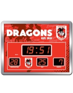 St George Dragons Scoreboard Clock