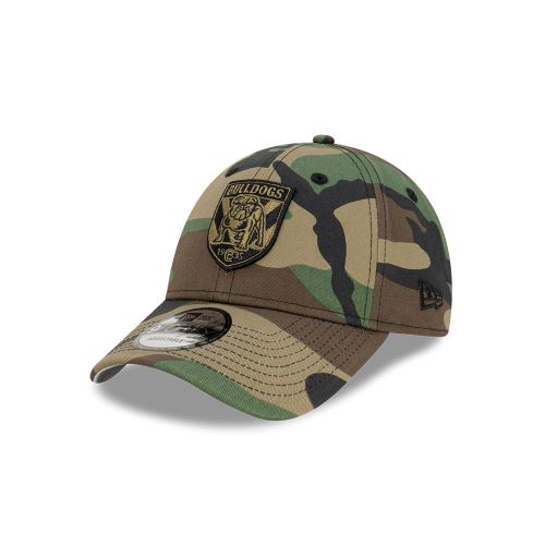 Canterbury Bulldogs 9Forty Camo Snapback Cap
