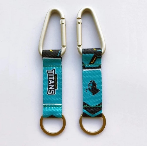 Gold Coast Titans Keyring - Carabiner