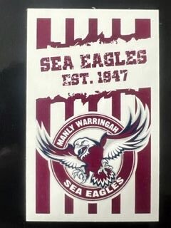 Manly Sea Eagles Cape Flag