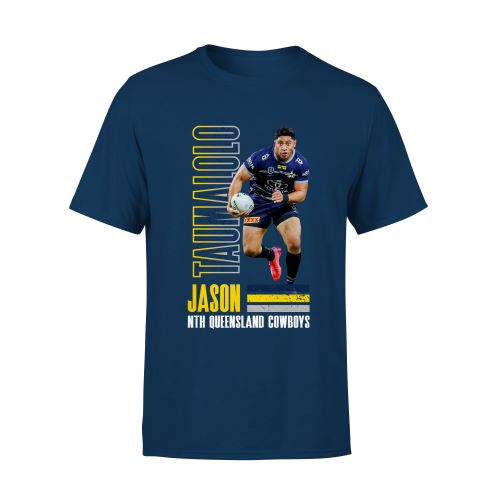North Queensland Cowboys Mens Player TShirt - Jason Taumalolo