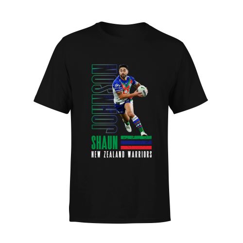 NZ Warriors Mens Player TShirt - Shaun Johnson
