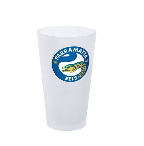 Parramatta Eels Frosted Glass