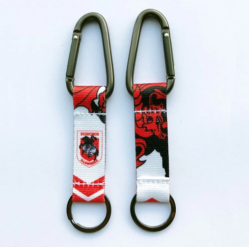 St George Dragons Keyring - Carabiner