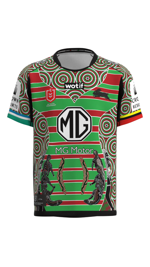 South Sydney Rabbitohs Mens Indigenous Jersey - Multi
