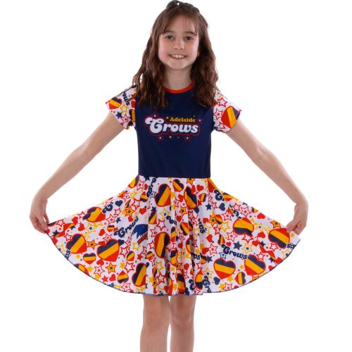 Adelaide Crows Girls Dress - Heartbreaker